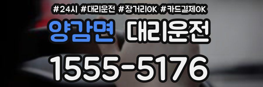 양감면 대리운전
