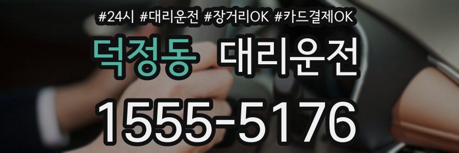 덕정동 대리운전