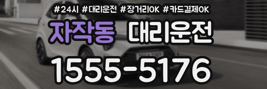 자작동 대리운전
