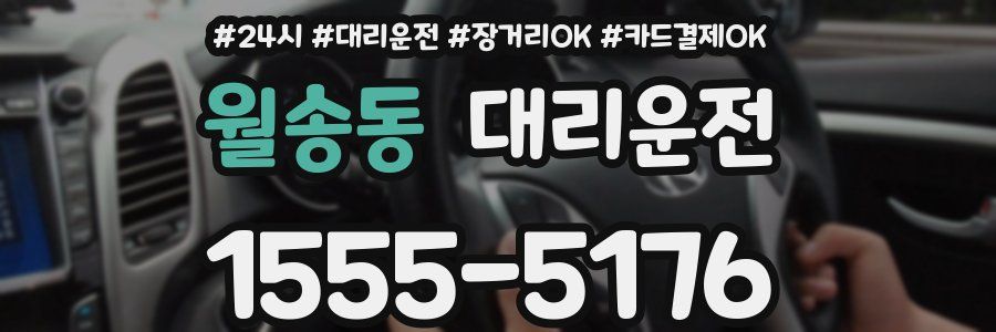 월송동 대리운전