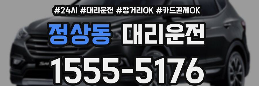정상동 대리운전