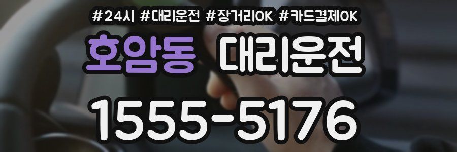 호암동 대리운전