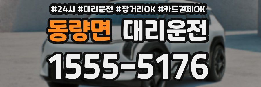 동량면 대리운전