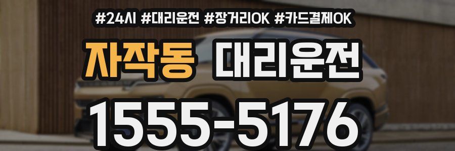 자작동 대리운전
