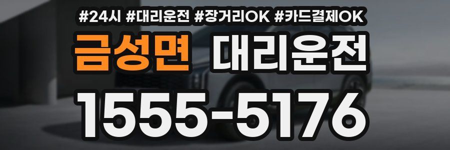 금성면 대리운전