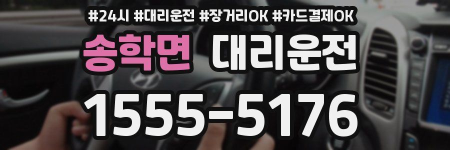 송학면 대리운전