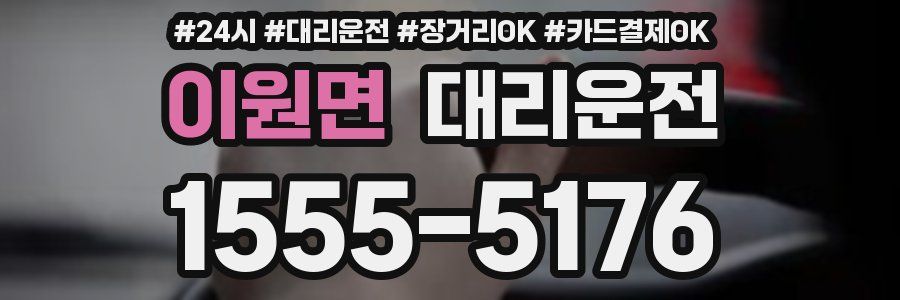 이원면 대리운전