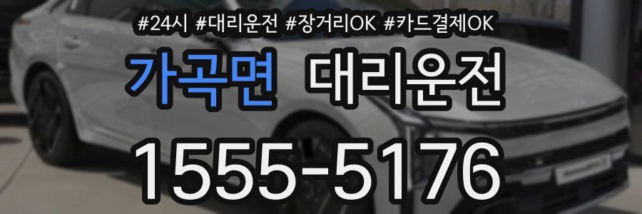 가곡면 대리운전