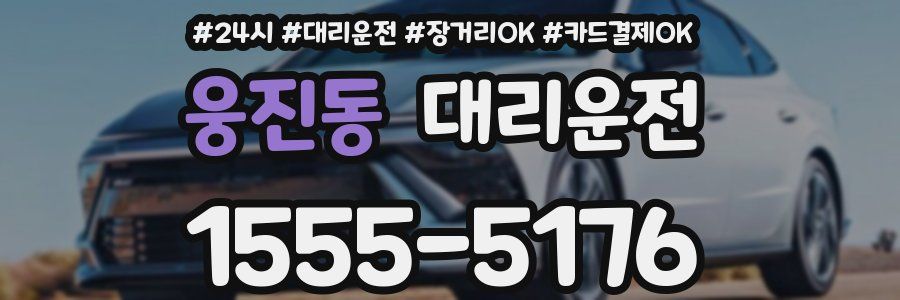 웅진동 대리운전