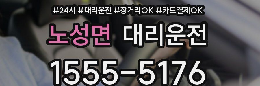 노성면 대리운전