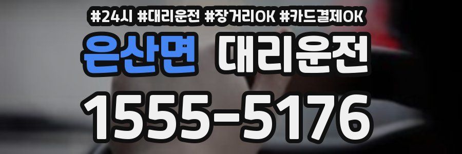 은산면 대리운전