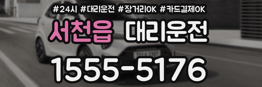 서천읍 대리운전