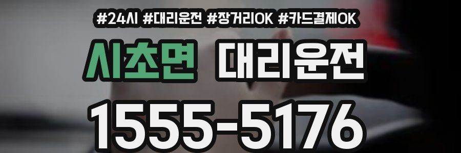 시초면 대리운전