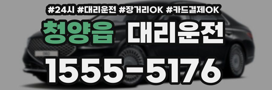 청양읍 대리운전