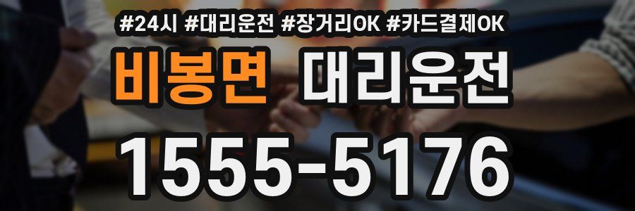 비봉면 대리운전