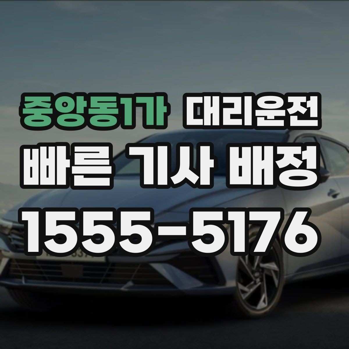중앙동1가 대리운전 어르신 병원 관공서 동행 안내