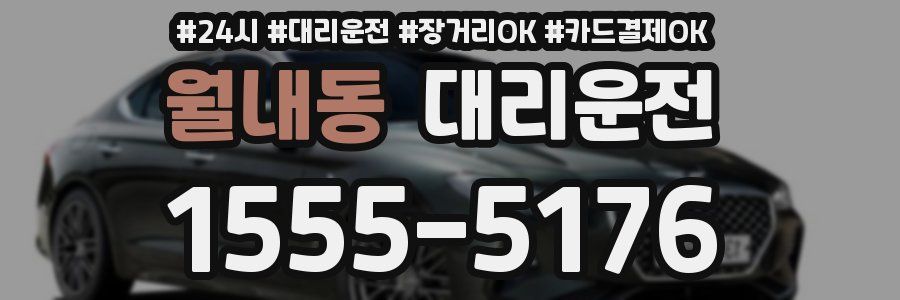 월내동 대리운전