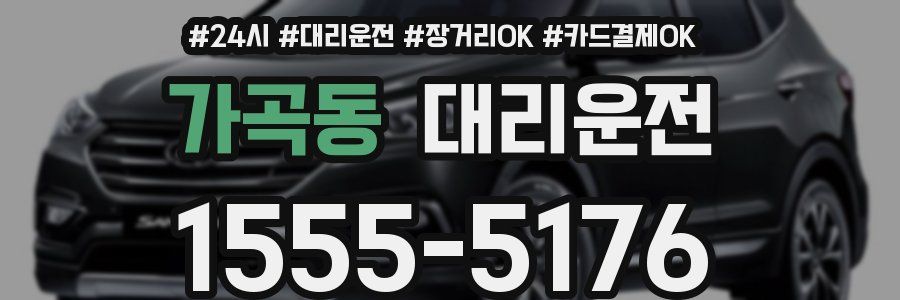 가곡동 대리운전