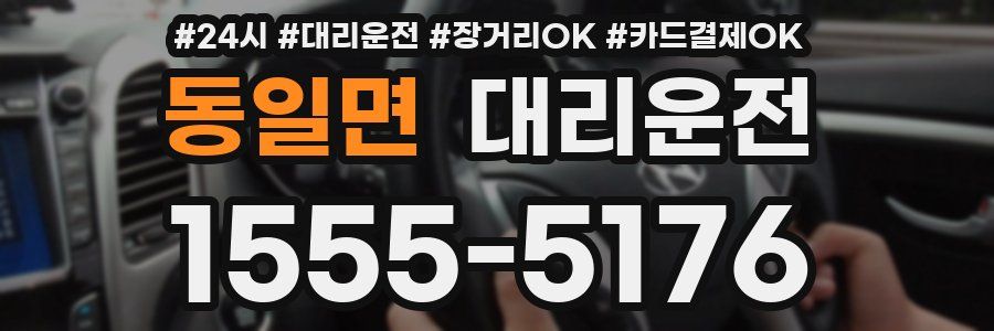 동일면 대리운전