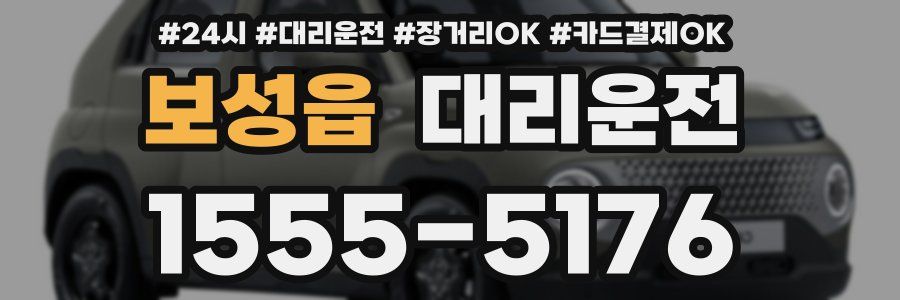 보성읍 대리운전