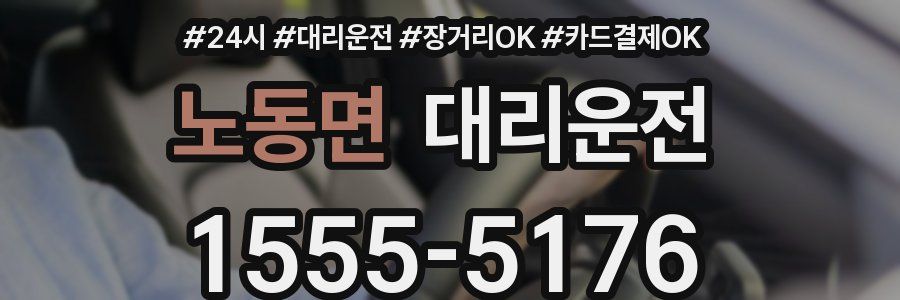 노동면 대리운전