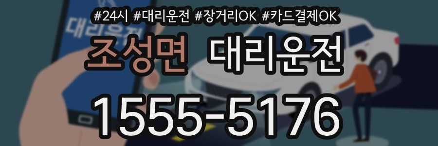 조성면 대리운전