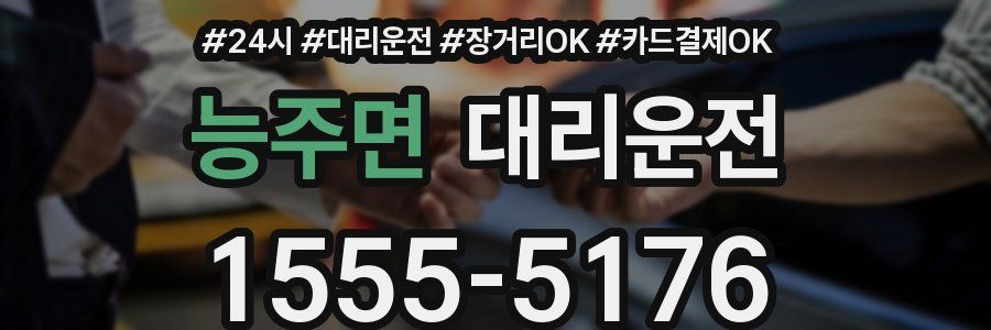 능주면 대리운전