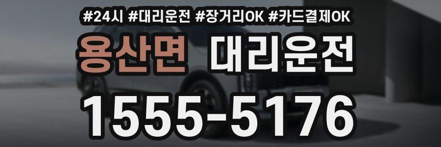 용산면 대리운전