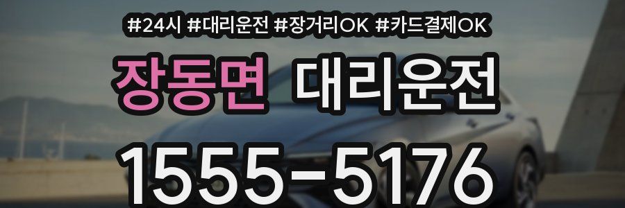 장동면 대리운전