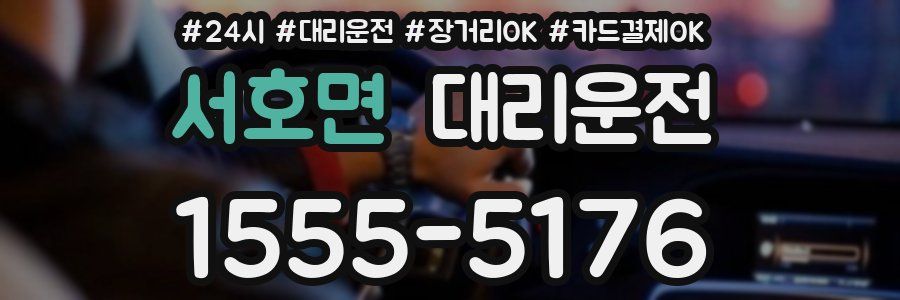 서호면 대리운전