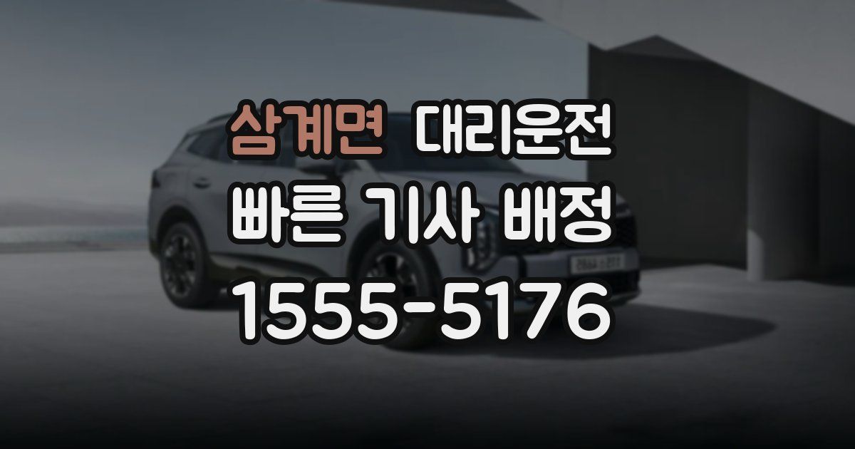 일일대리기사