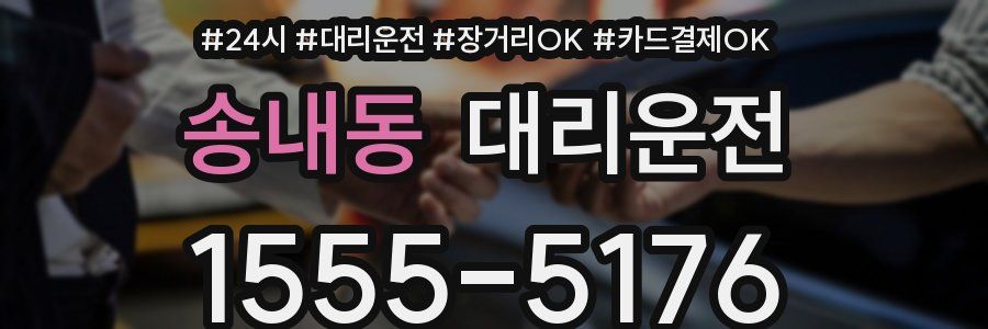 송내동 대리운전