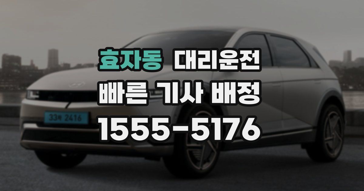 일일대리기사