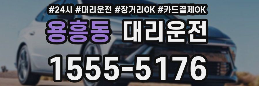 용흥동 대리운전