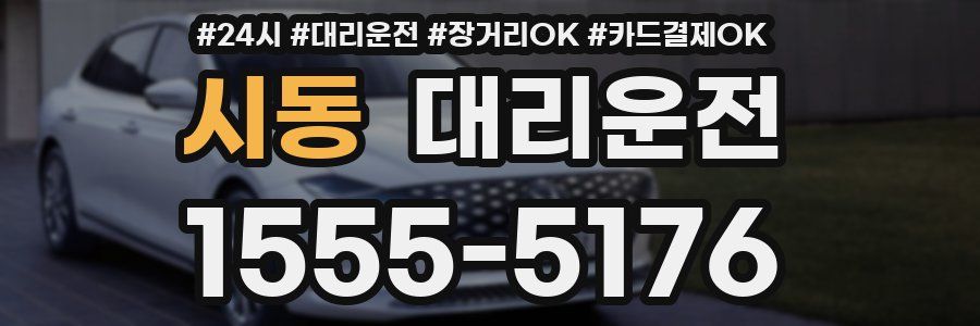 시동 대리운전
