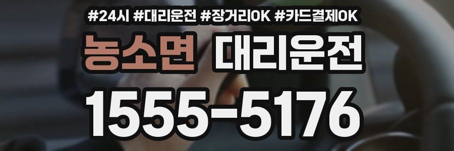 농소면 대리운전