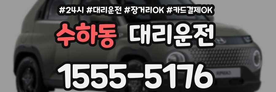 수하동 대리운전