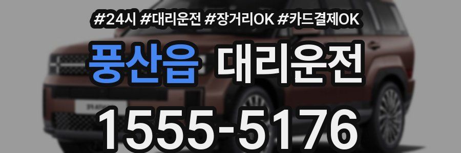 풍산읍 대리운전