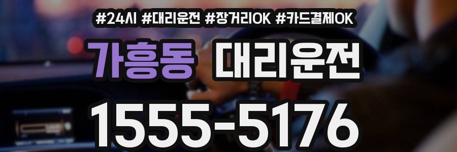가흥동 대리운전
