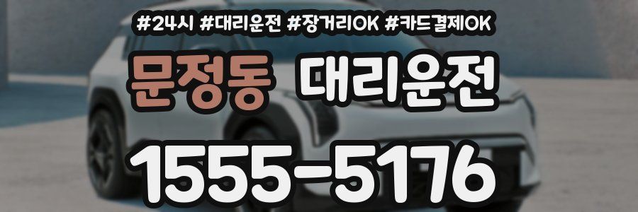 문정동 대리운전
