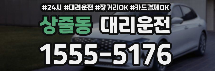 상줄동 대리운전