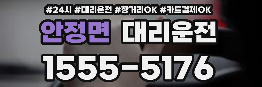 안정면 대리운전