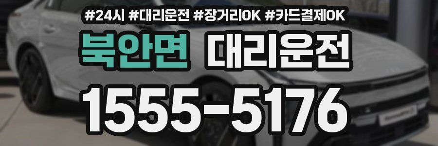 북안면 대리운전