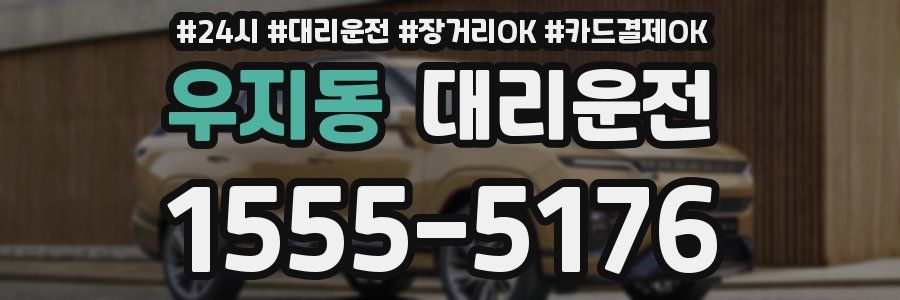 우지동 대리운전