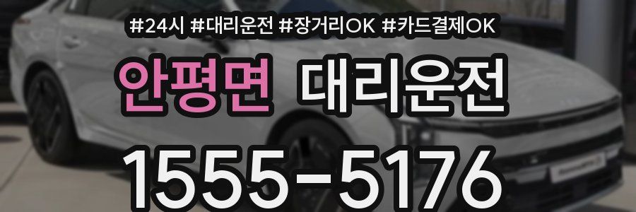 안평면 대리운전