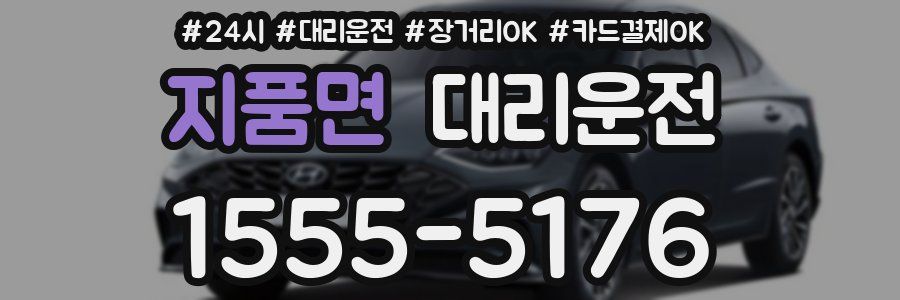 지품면 대리운전