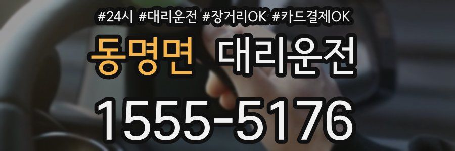 동명면 대리운전