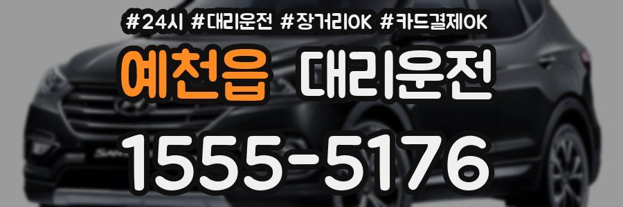 예천읍 대리운전