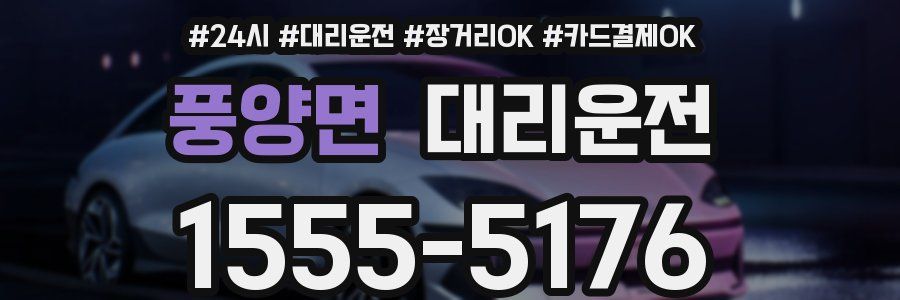풍양면 대리운전
