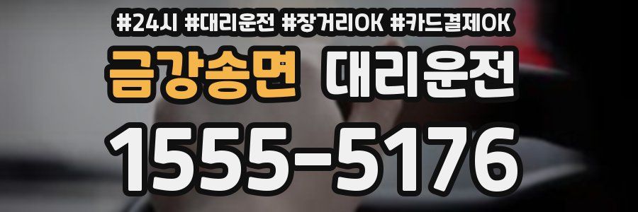 금강송면 대리운전